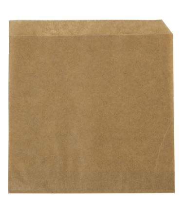 Koperta papierowa burger/kebab brązowa 17,5x17cm 200szt