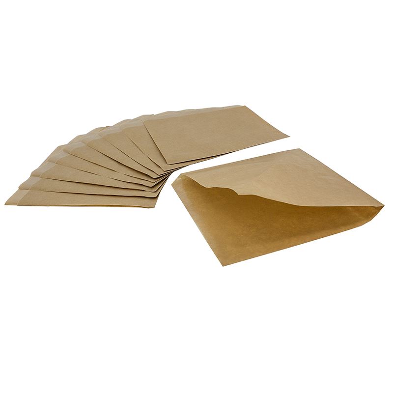 Koperta papierowa burger/kebab brązowa 17,5x17cm 200szt