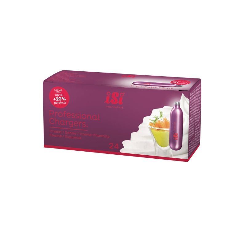 Naboje do syfonów do bitej śmietany 24szt