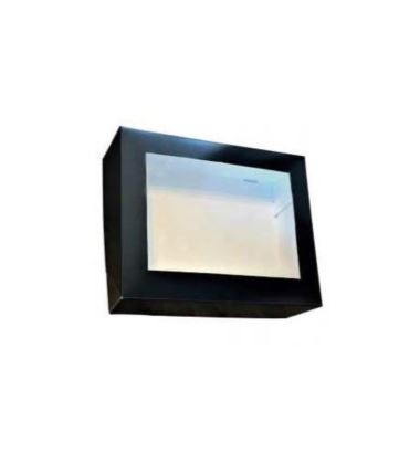 Pudełko sushi box 25x25x5cm czarne 50szt