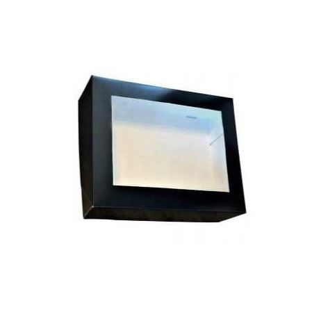 Pudełko sushi box 25x25x5cm czarne 50szt