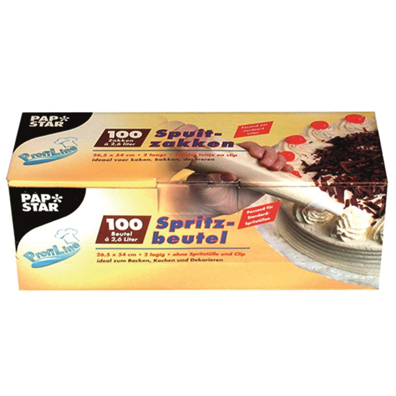 Worki do wyciskania kremu/ do szprycowania 540x265mm 2,6L 100szt