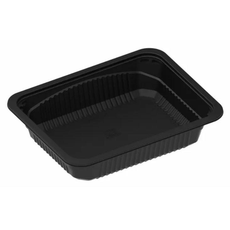 Pojemnik PP czarny jednodzielny 227x178x50 320szt
