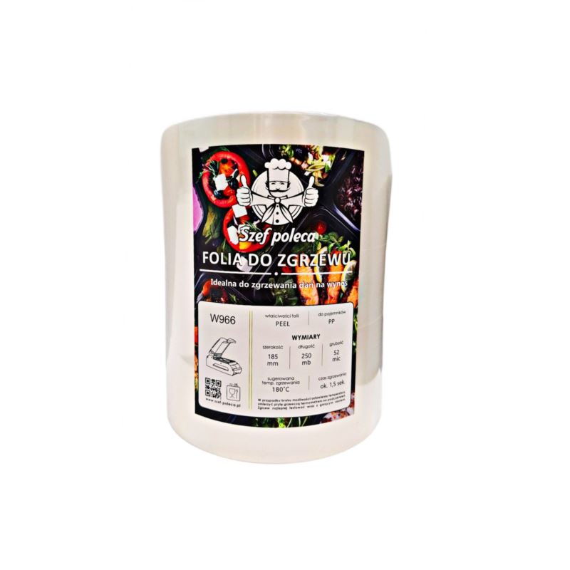 Folia do zgrzewu EASY PEEL 185/52my 250m Szef Poleca