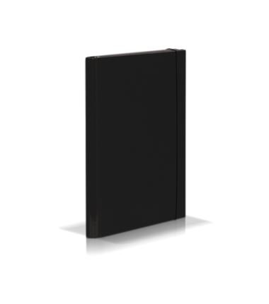 Teczka z gumką czarna A4 10szt