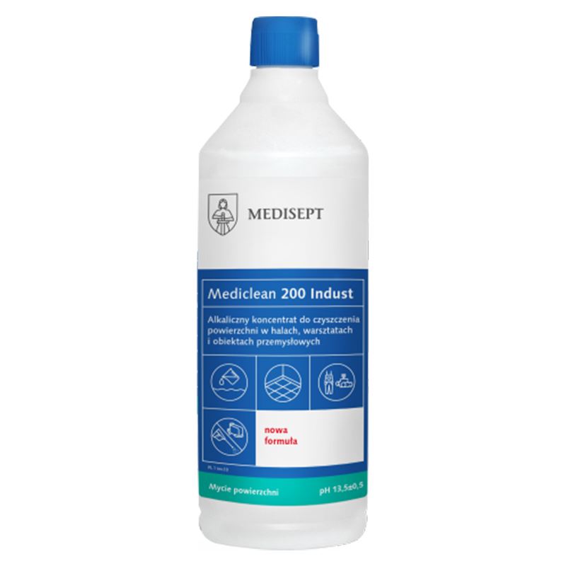Koncentrat do czyszczenia powierzchni przemysłowych N200 INDUST 1L