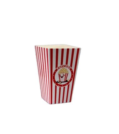 Kubełek czerwono-biały POPCORN 85x85x207 425szt