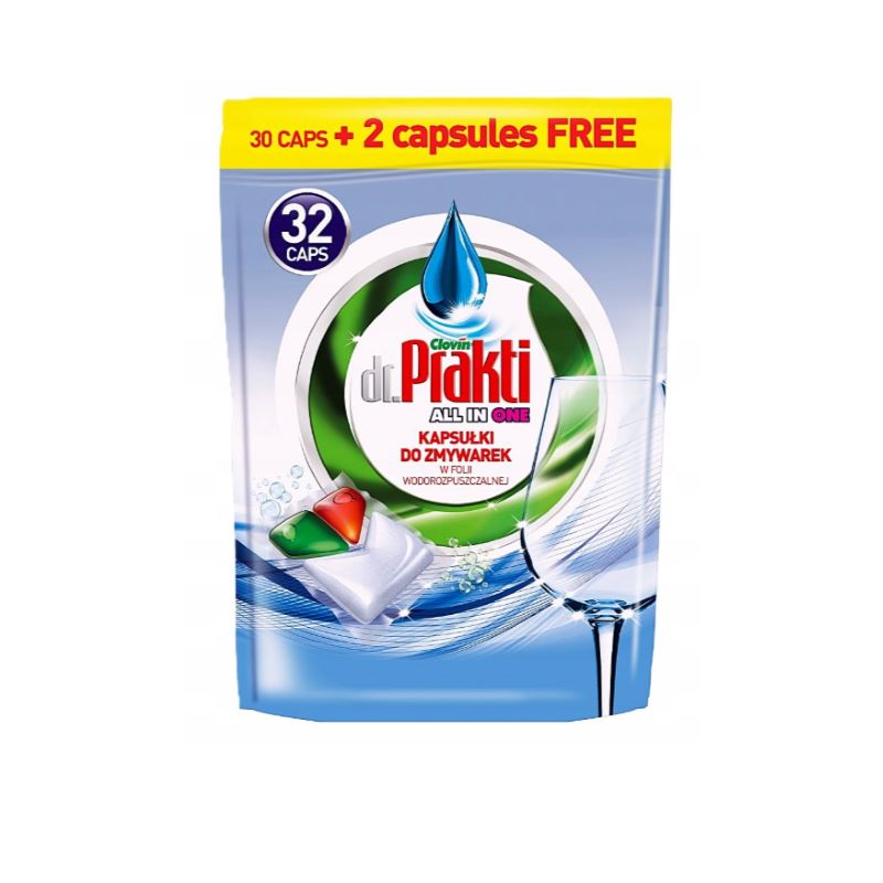 Kapsułki do zmywarek 32szt dr.Prakti
