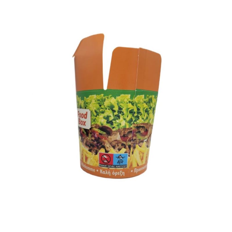 Pojemnik kebab box 750ml z nadrukiem 50szt