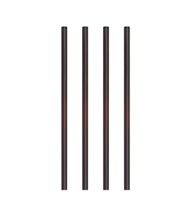 Słomki proste REUSE 7/150mm czarne wielorazowe 500szt