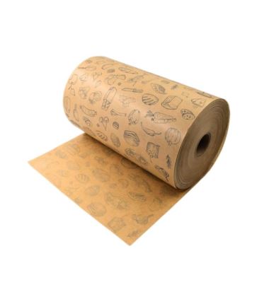 Papier pakowy powlekany PE 35cm rolka 10kg