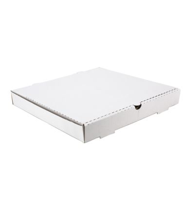 Karton na pizzę 31x31cm biało/szary boki proste 100szt