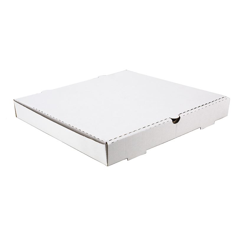 Karton na pizzę 31x31cm biało/szary boki proste 100szt