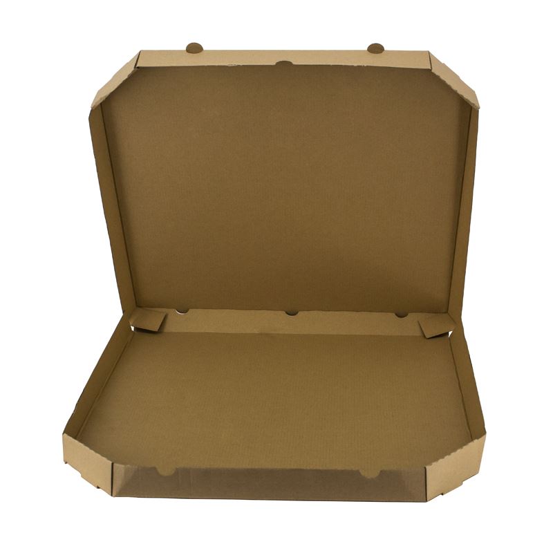 Karton na pizzę 45x45cm szaro/szary boki ścięte 50szt