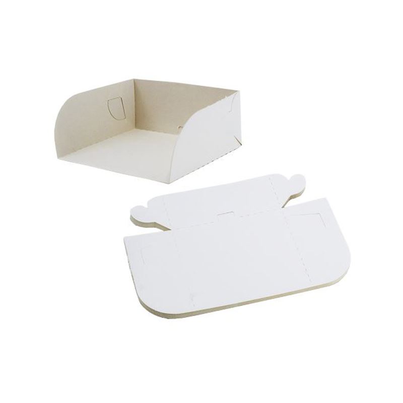 Papierowe szufelki do ciast i tortów 12x13x5,5cm 100szt