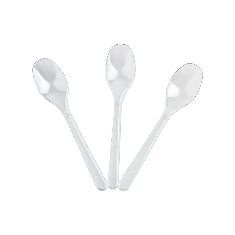 Łyżeczka plastikowa transparentna SUPERIOR 50szt