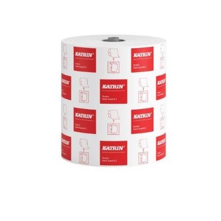 Ręcznik MIDI (matic) biały 2-warstwowy fi19 cm KATRIN 6szt