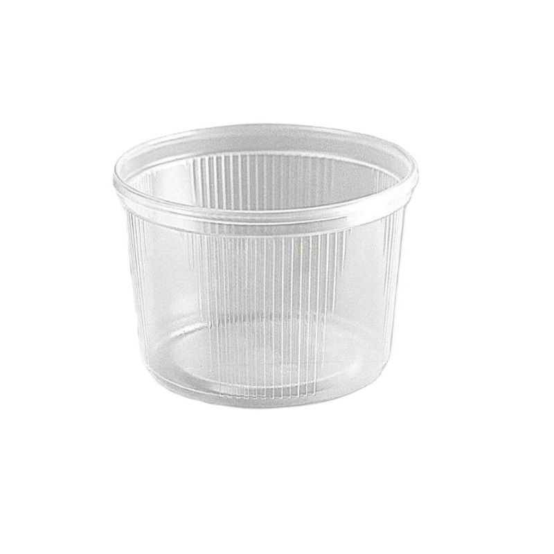 Pojemnik okrągły PP 101mm 340ml transp.100szt
