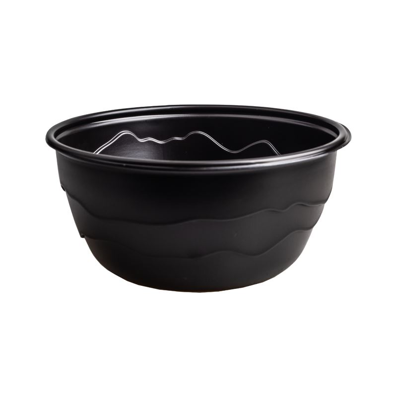 Miska wielorazowa czarna PP 1300ml 20szt Guillin