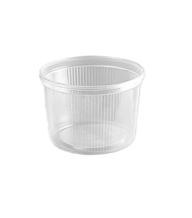 Pojemnik okrągły PP 101mm 340ml transp.100szt