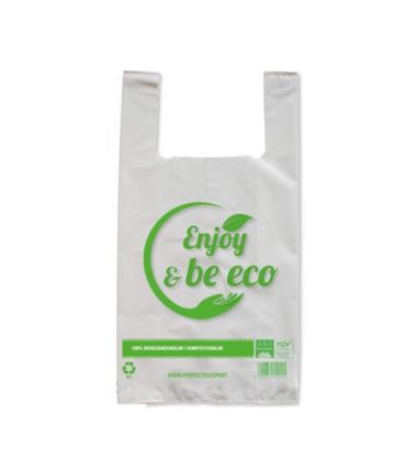 Reklamówki biodegradowalne 30x55cm 18my 50szt