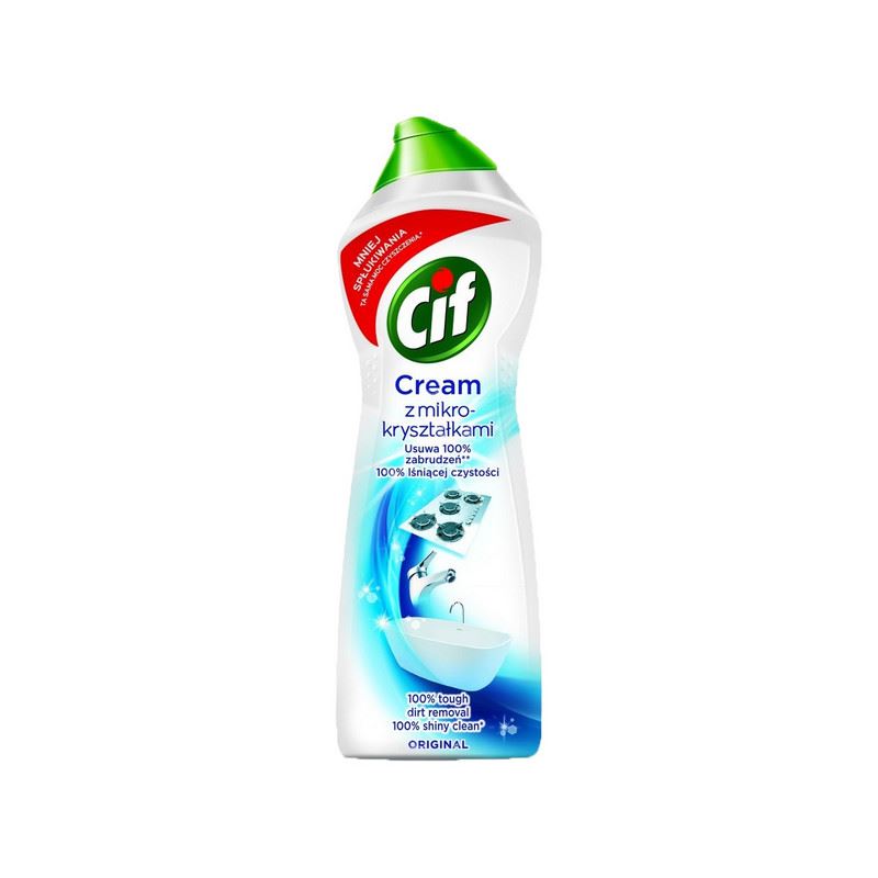 Mleczko do czyszczenia CIF z mikro-kryształkami 750ml
