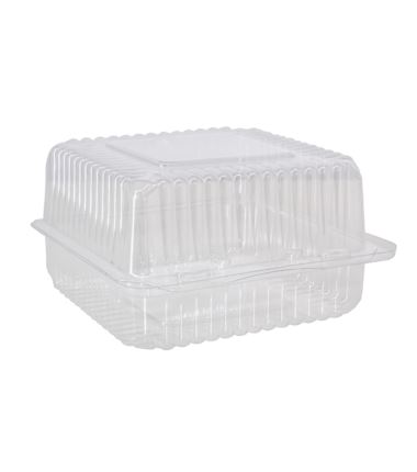 Pojemnik zamykany transparentny na ciasto PET TP25N 50szt