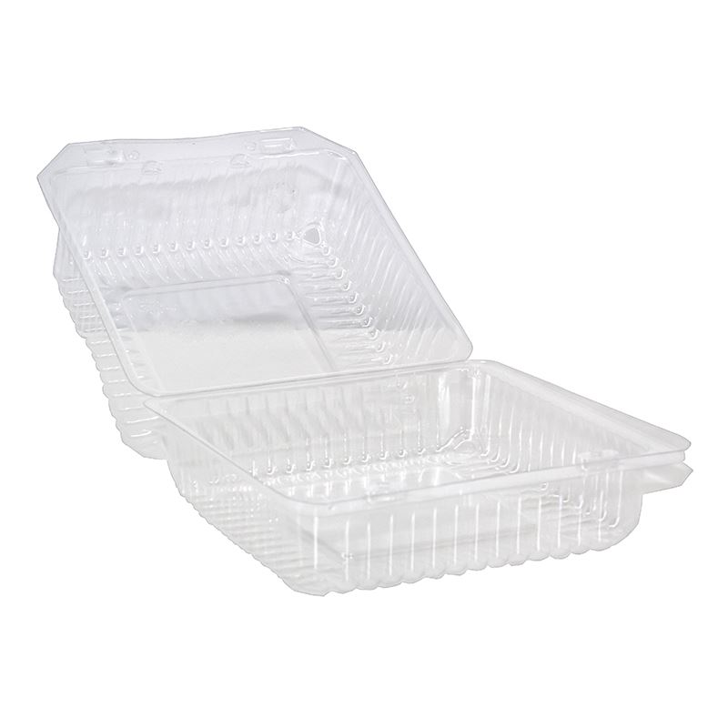 Pojemnik zamykany transparentny na ciasto PET TP25N 50szt