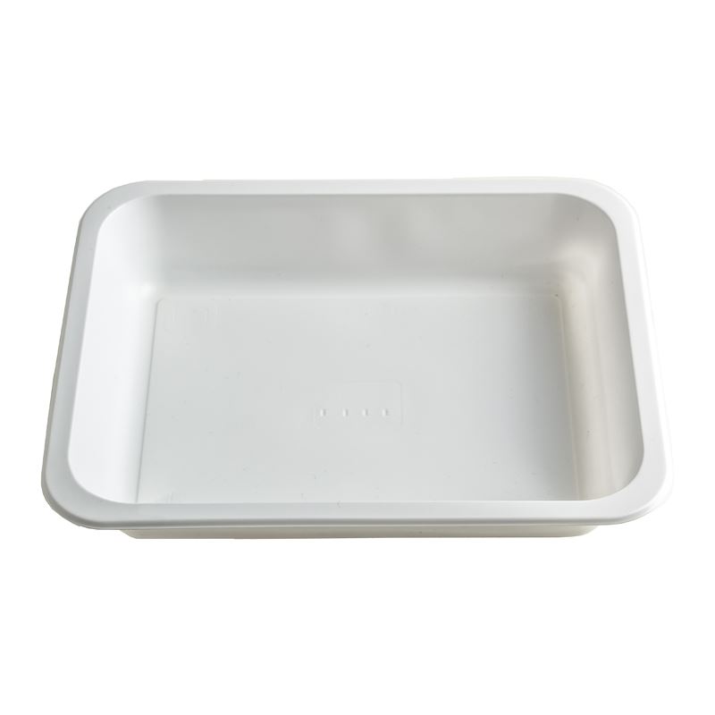 Pojemnik do zgrzewu 227x178x40 biały 1-dzielny 600szt