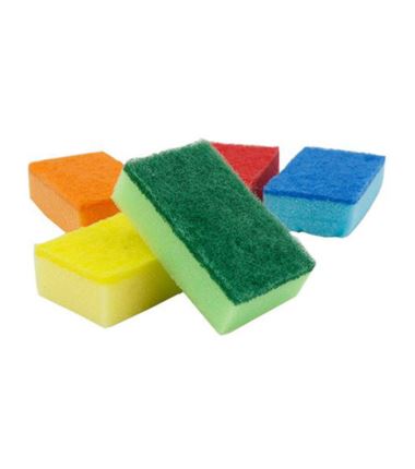 Gąbka kuchenna 85x30x58 mała 10szt