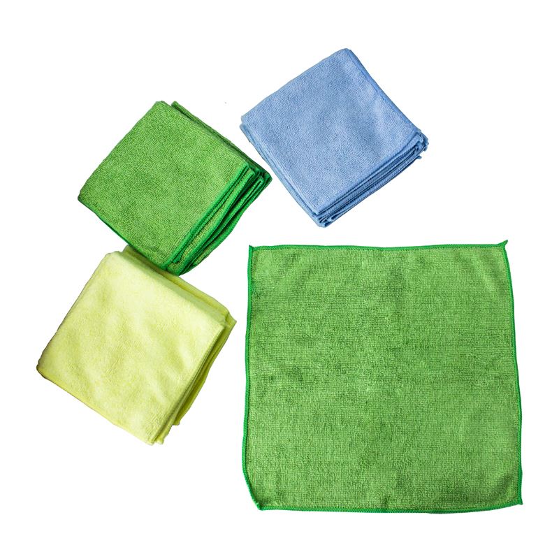 Ścierka z mikrofibry 30x30 cm 50szt niebieska