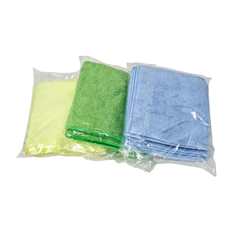 Ścierka z mikrofibry 30x30 cm 50szt zielona