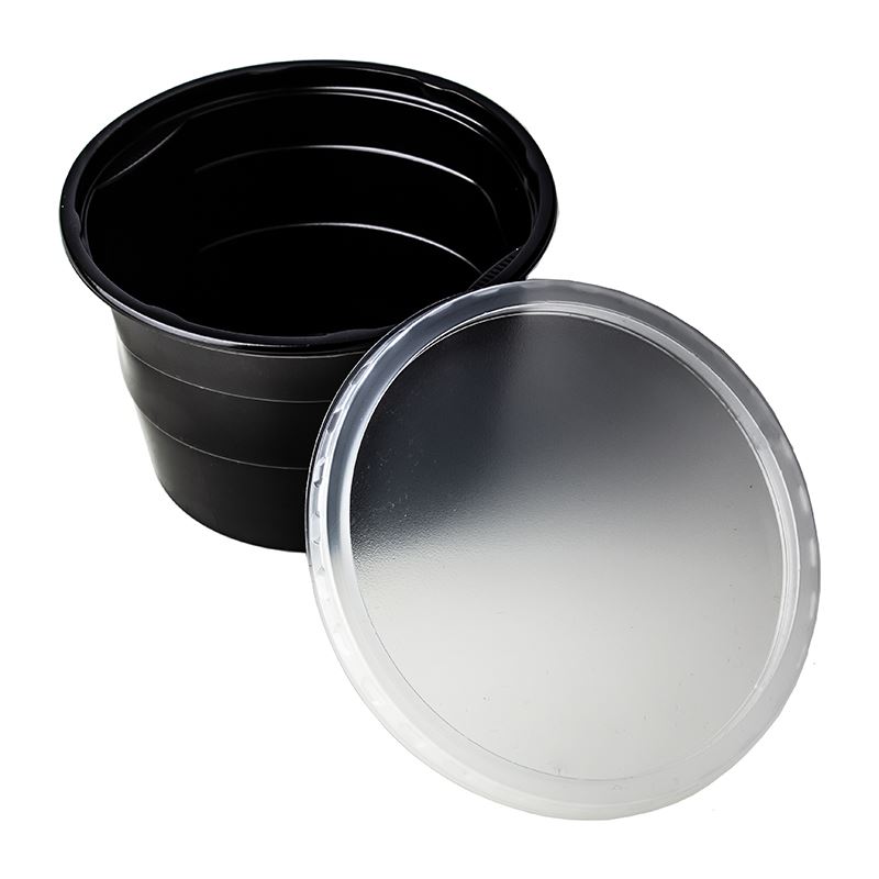 Pokrywka transparentna PP 127mm 50szt