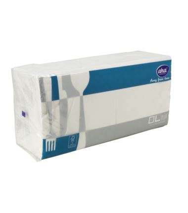 Serwetka 33x33 składana 1/4 1W biała 500szt