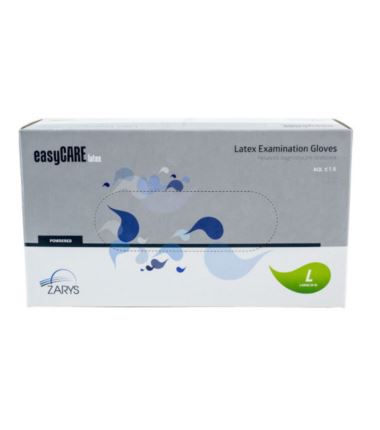 Rękawiczki lateksowe pudrowane medyczne L 100szt