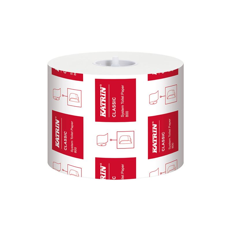 Papier toaletowy systemowy biały 2-warstwowy fi13,5 36szt