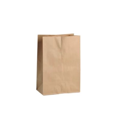 Torba papierowa klockowa brązowa 180x110x265 500szt