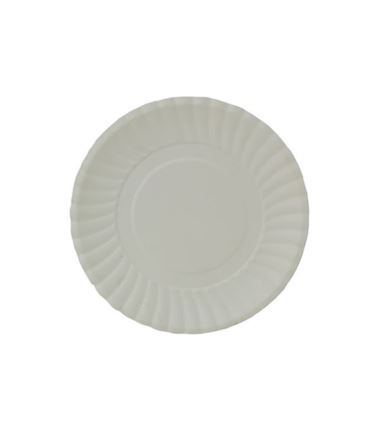 Talerz papierowy 15cm biały 100szt