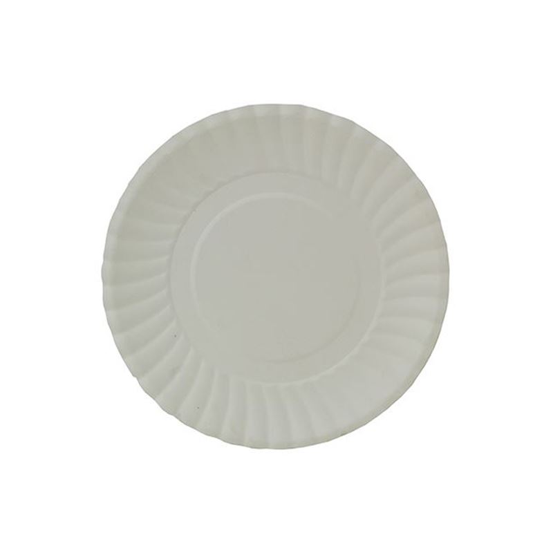 Talerz papierowy 15cm biały 100szt