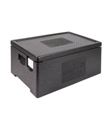 Pojemnik termoizolacyjny Premium czarny 40L 600x400x290