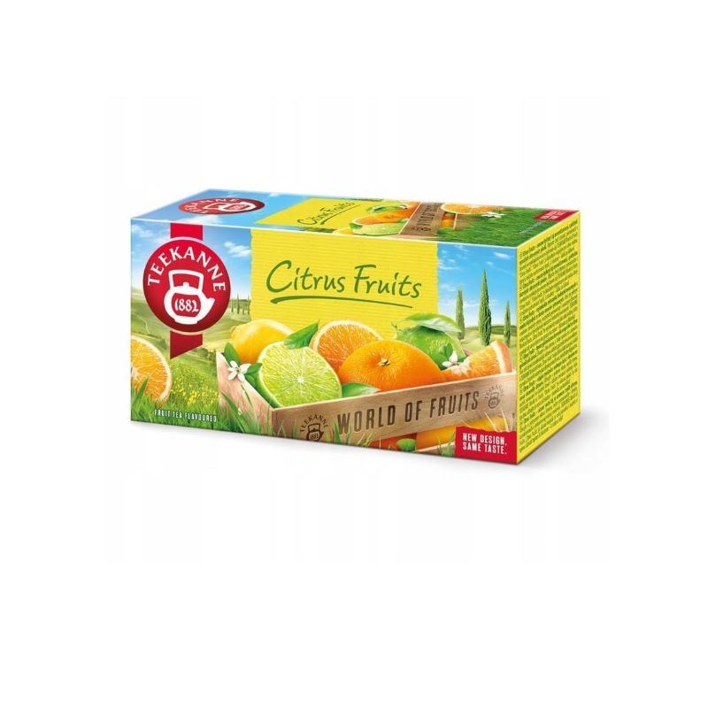 Herbata Teekanne Citrus Fruit ekspresowa owocowa 20szt