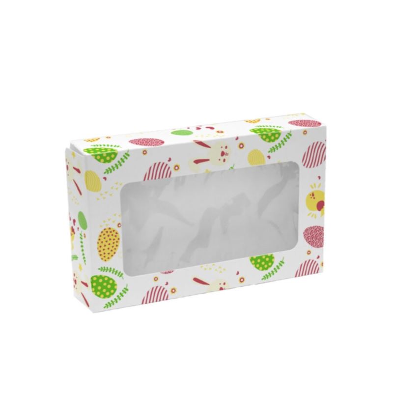 Kart. pudełko Wielkanoc z oknem 125/210/70 a'180