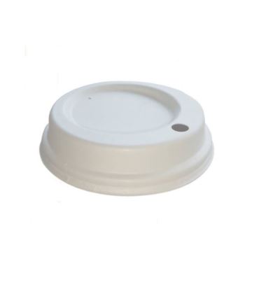 Dekiel z trzciny cukrowej 90mm biały 50szt