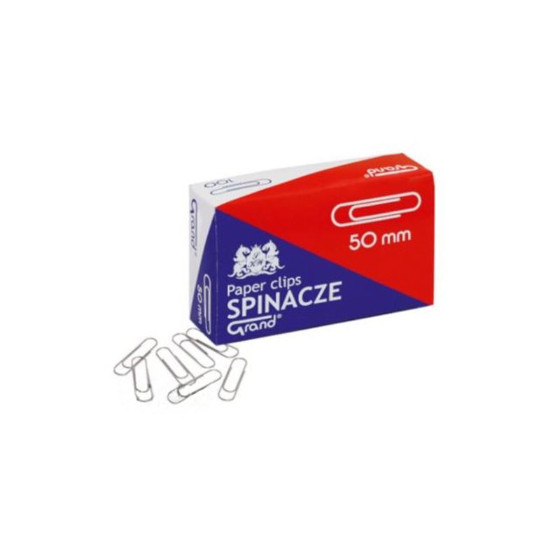 Spinacz biurowy 50mm 100szt