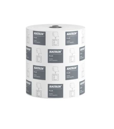 Ręcznik biały 2-warstwowy fi19 cm KATRIN 6szt