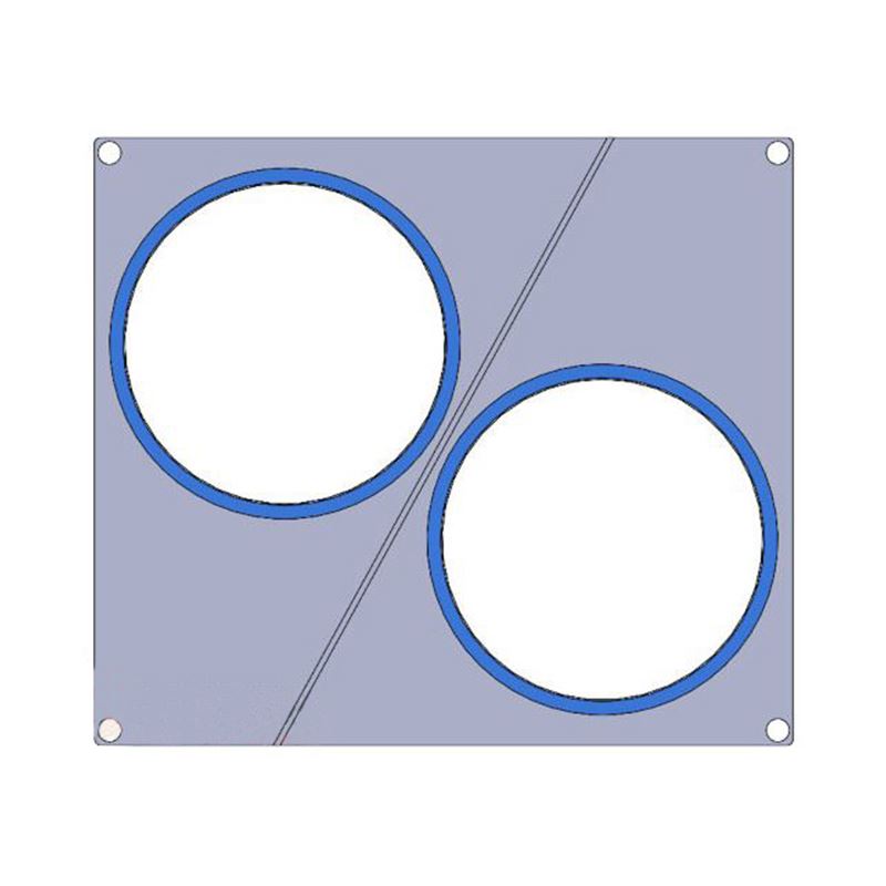 Ramka do zgrzewarki Re-Ko okrągła fi 115mm 2 gniazda