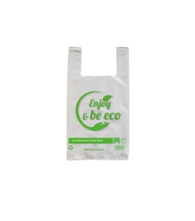 Reklamówki BIO "Enjoy& Be" 30x55cm 18my 50szt