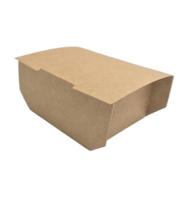 Pudełko box kartonowe 165x120x70 brąz 100szt Burger Tacka