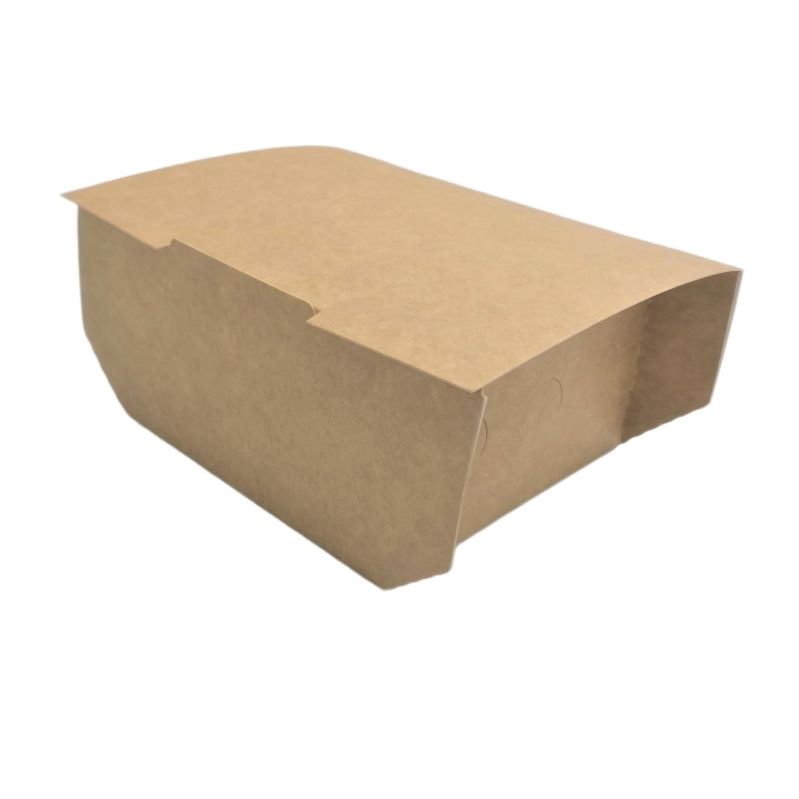 Pudełko box kartonowe 165x120x70 brąz 100szt Burger Tacka