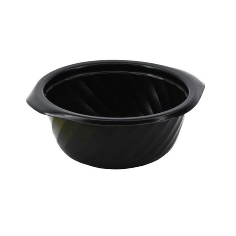 Miska flaczarka do zgrzewu 400ml czarna BOL400N 100szt